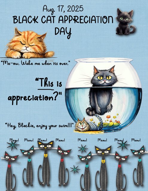 Black Cat Appreciation Day