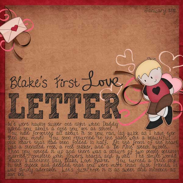 Blake's First Love Letter