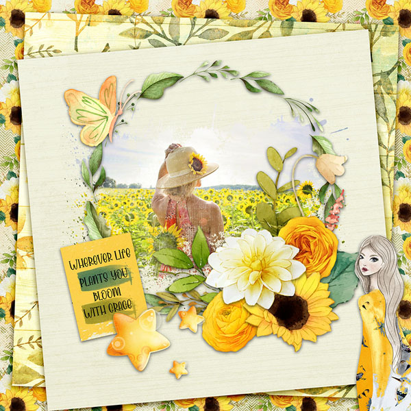 Bloom With Grace By Cutie Pie Scraps