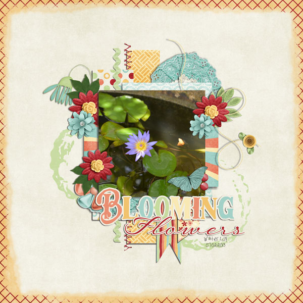 blooming flowers