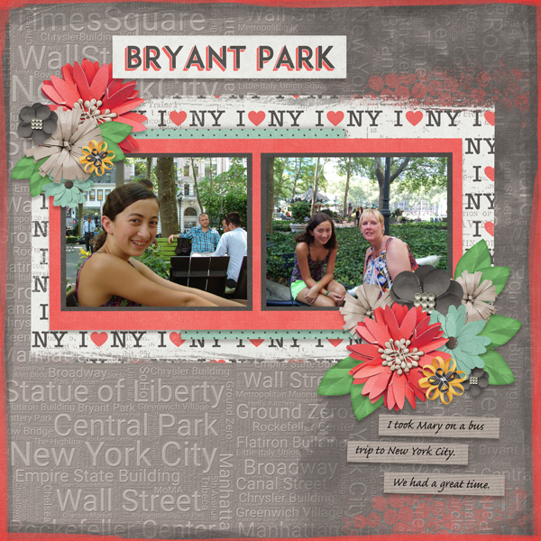 Blooms In Bloom 1 Template #1-Miss Fish