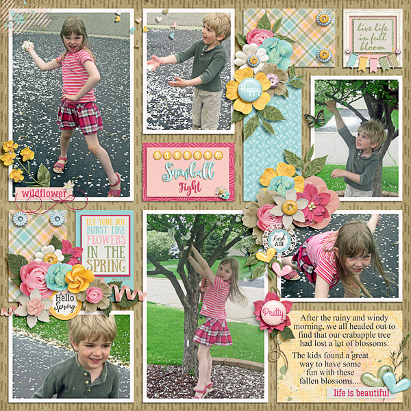 Blossom Snowball Fight