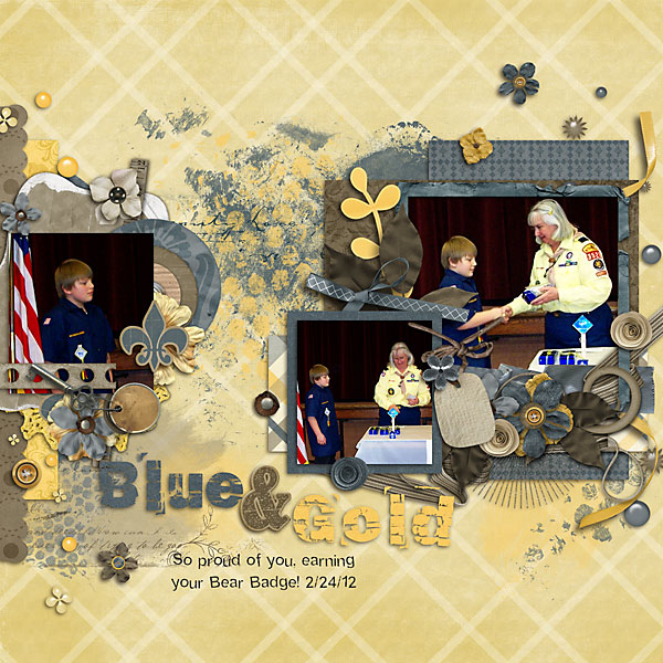 Blue +amp; Gold