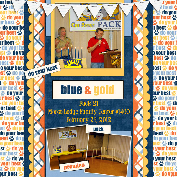 Blue and Gold