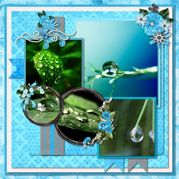 Blue and Green