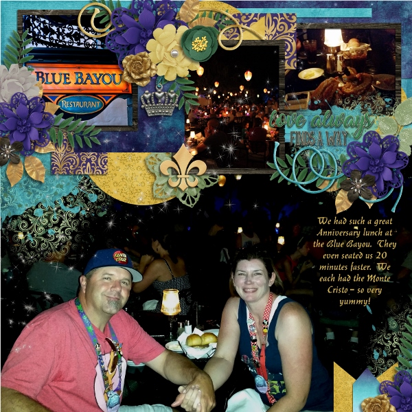 Blue Bayou Anniversary Dinner
