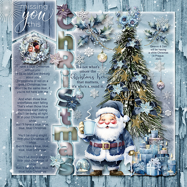 Blue Blue Christmas