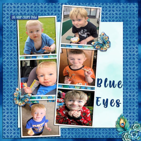 blue eyes