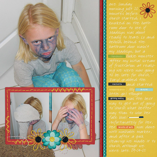 Blue Face