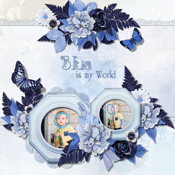 Blue is my World by Ilonka
