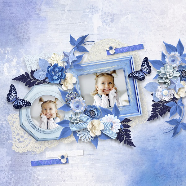 Blue is my world