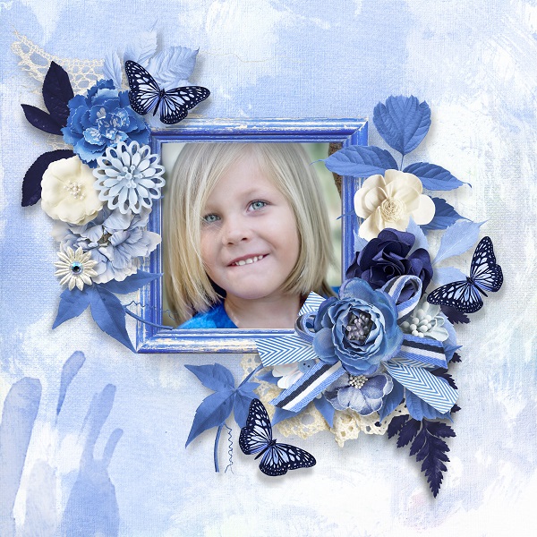 Blue is my world