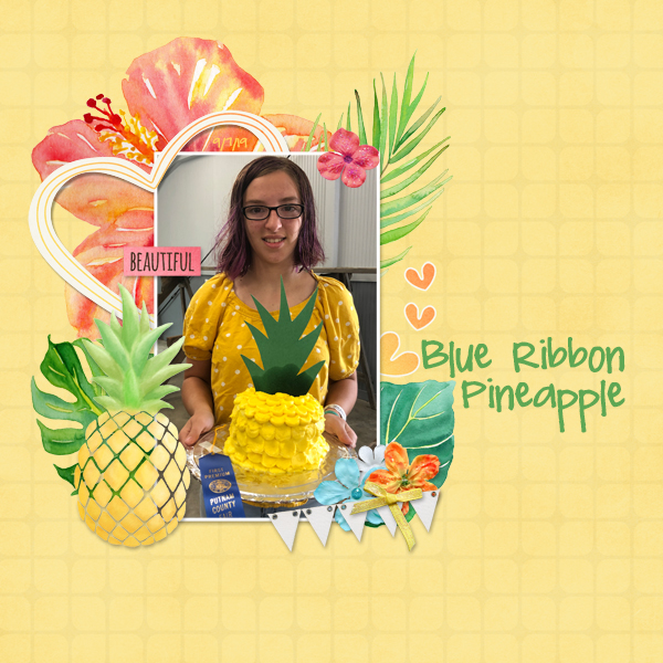 Blue Ribbon Pineapple