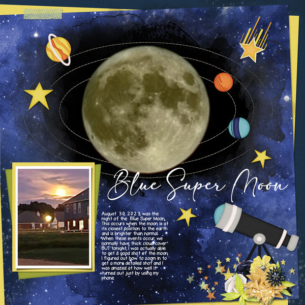 Blue Super Moon