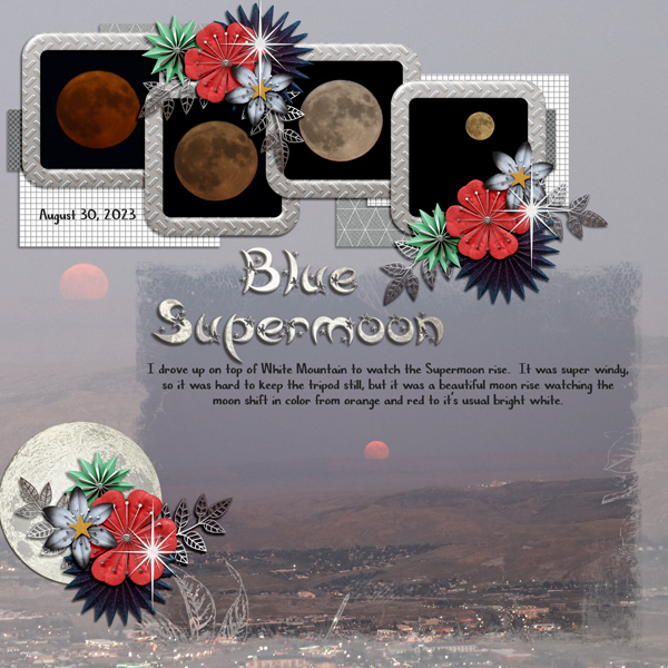 Blue Supermoon