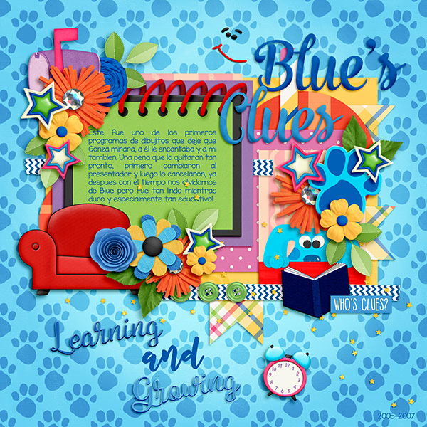 blue