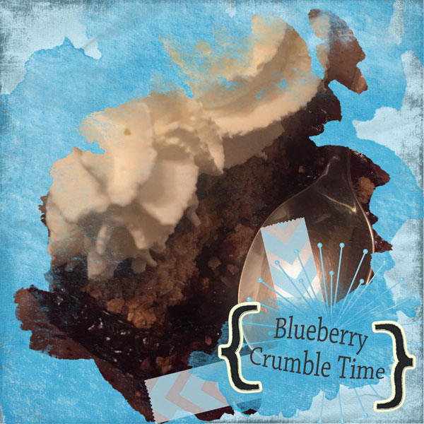 Blueberry Crumble Time