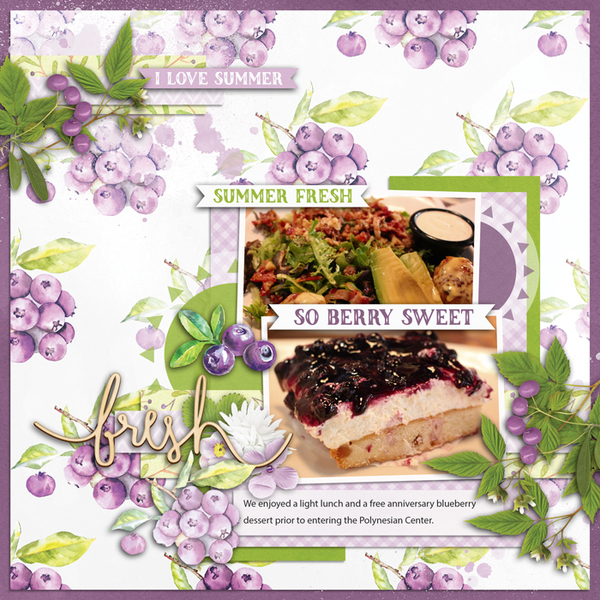 Blueberry Dessert