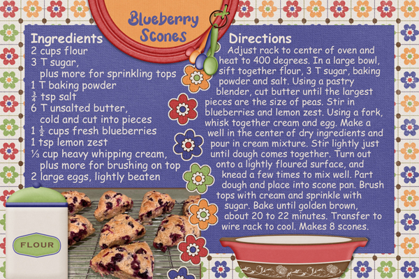 Blueberry Scones