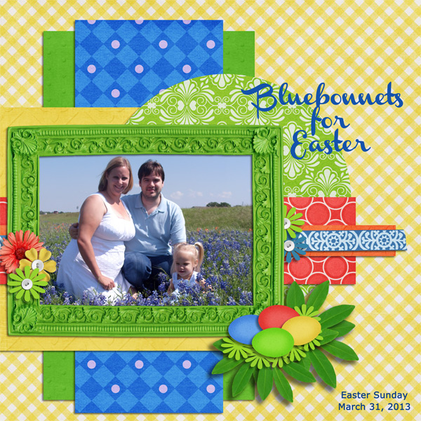 Bluebonnets for Easter