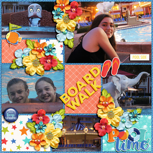 Boardwalk Pool Time