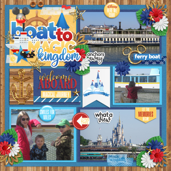 Boat to Magic Kingdom