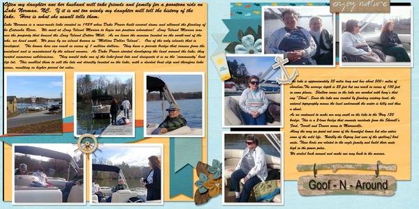 Boating with Ellen
