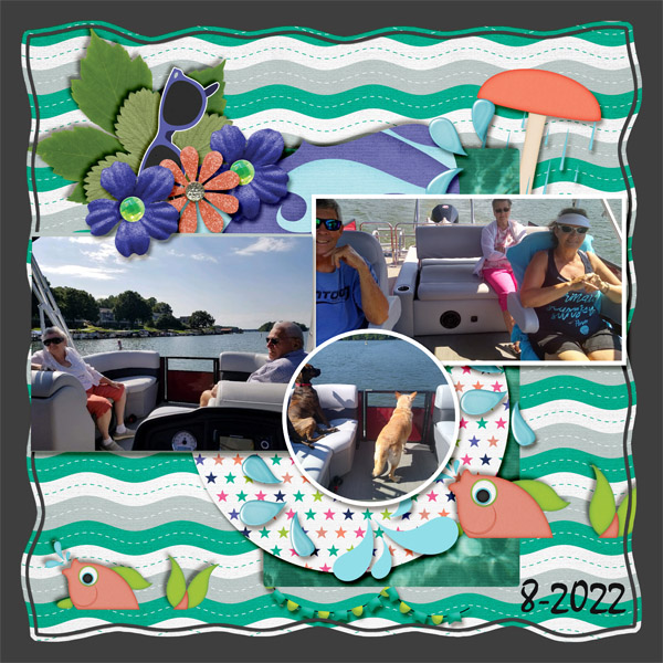Boating with Sox