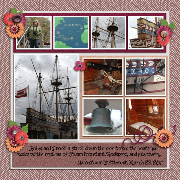 Boats at Jamestown