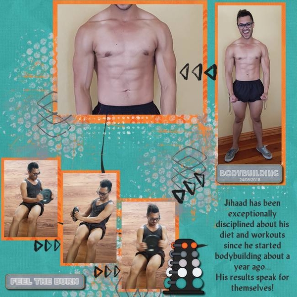 Bodybuilding feel the burn