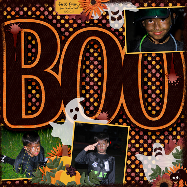 Boo Template Set by  The Cherry on Top