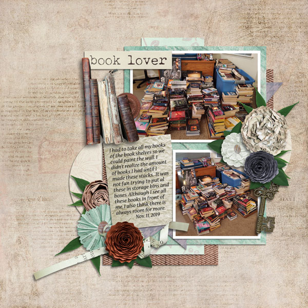book stack