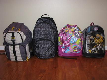 Bookbags
