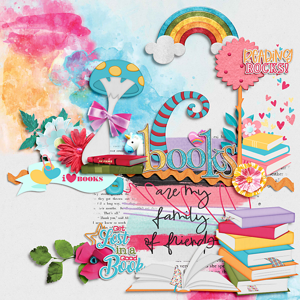 Books are my family of friends