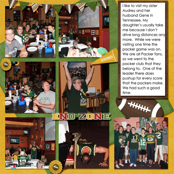 Booster club packer game