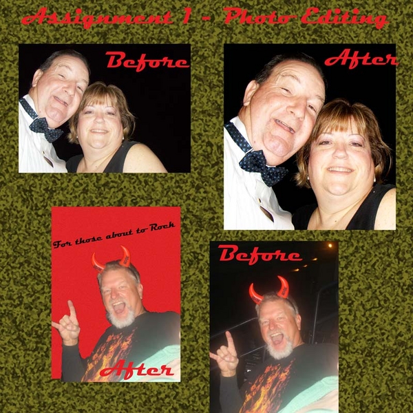 Boot Camp - Assignment 1 Phot Editing
