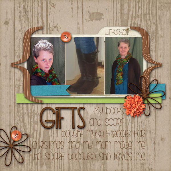 Boots and Scarf