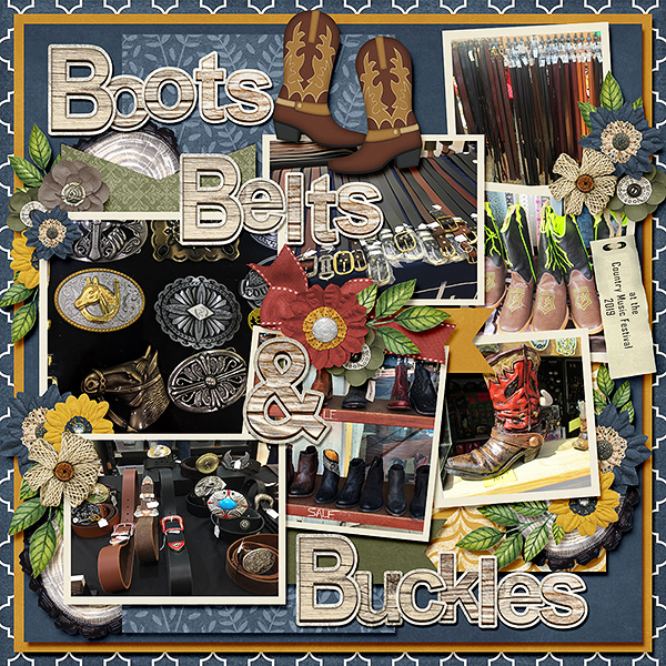 Boots Belts and Buckles