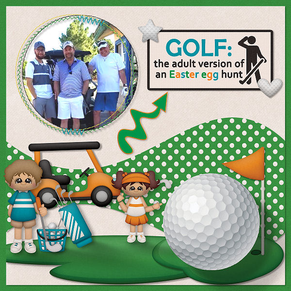 Born To Golf by Boomersgirl Designs
