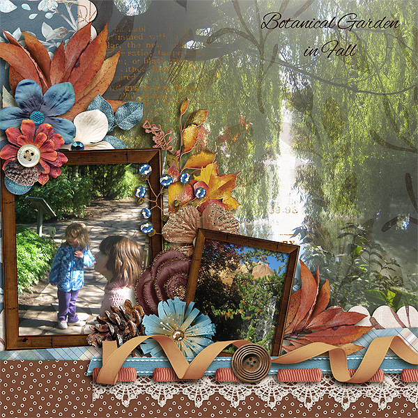 Botanical Garden in Fall