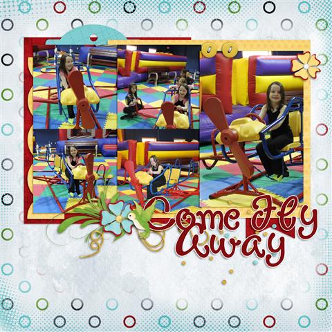 Bounce House FLy Away