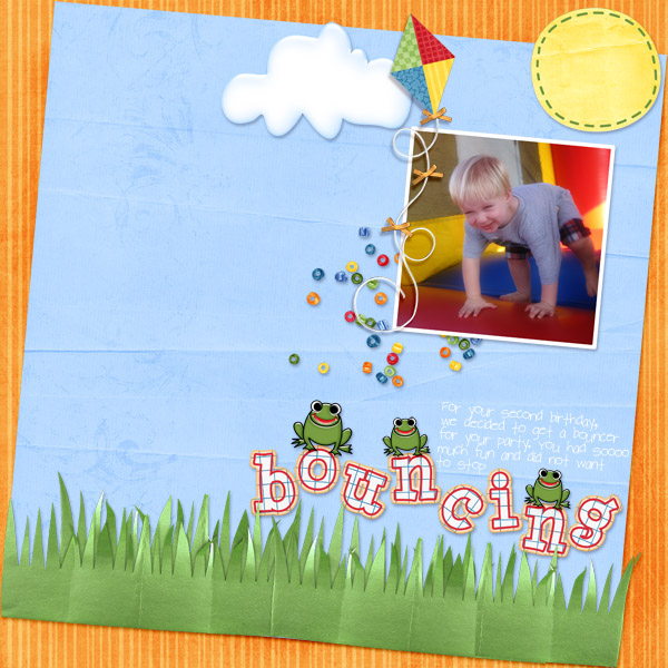 Bouncing Birthday Boy