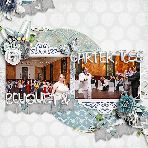 Bouquet + Garter Toss