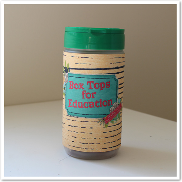 Box Tops Holder