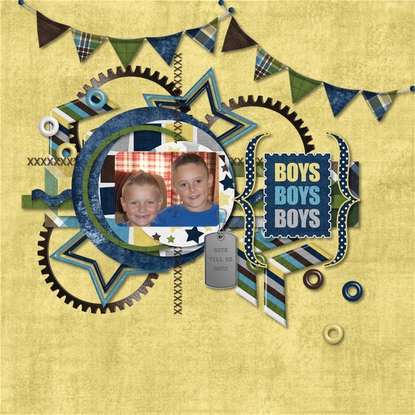Boy Oh Boy by Created by Jill Scraps