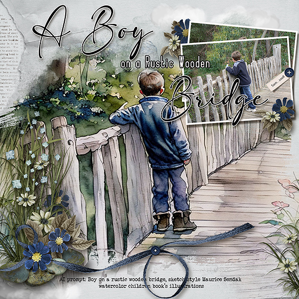 Boy on Bridge