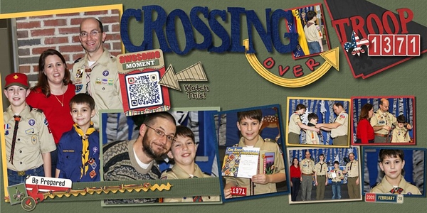 Boy Scout Crossing Ceremony