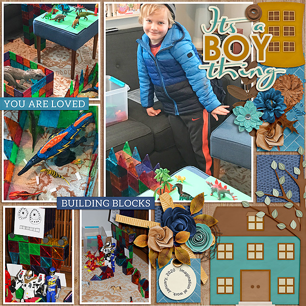 Boy Thing| Dinos and Blocks