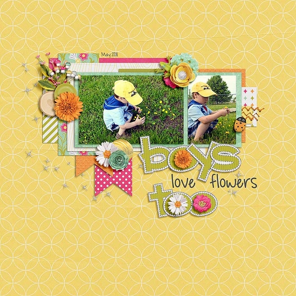 Boys Love Flowers Too