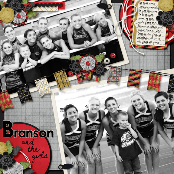 Branson and the girls